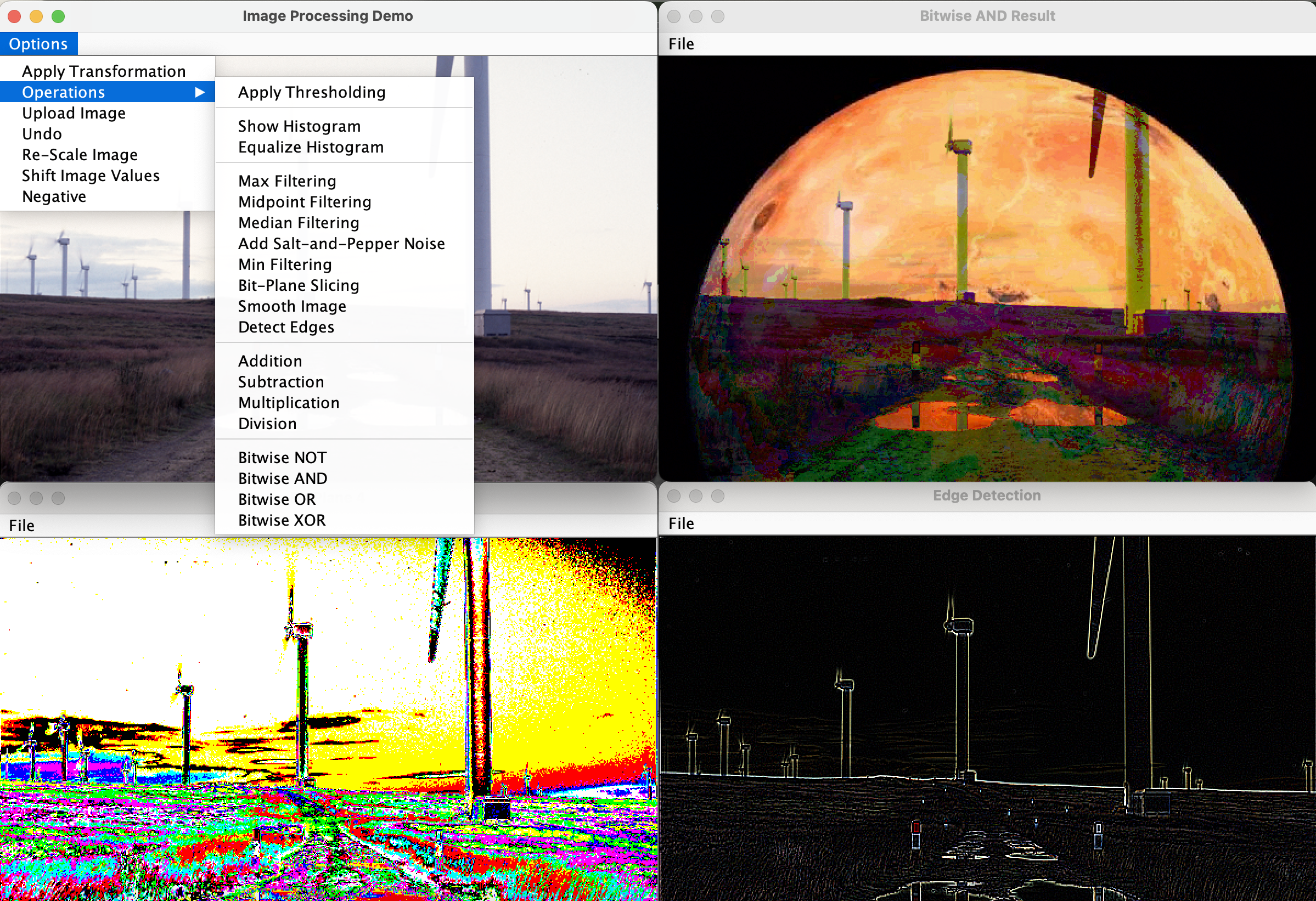 Image Processing Application